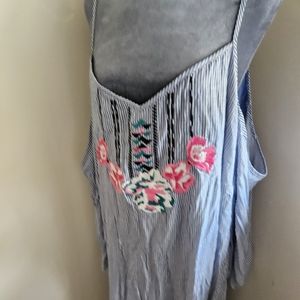 Target brand pinstripe sundress size 4x